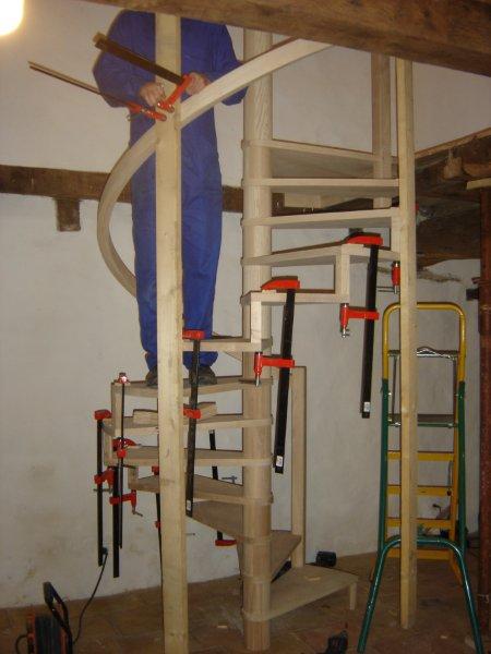 Escalier en frêne